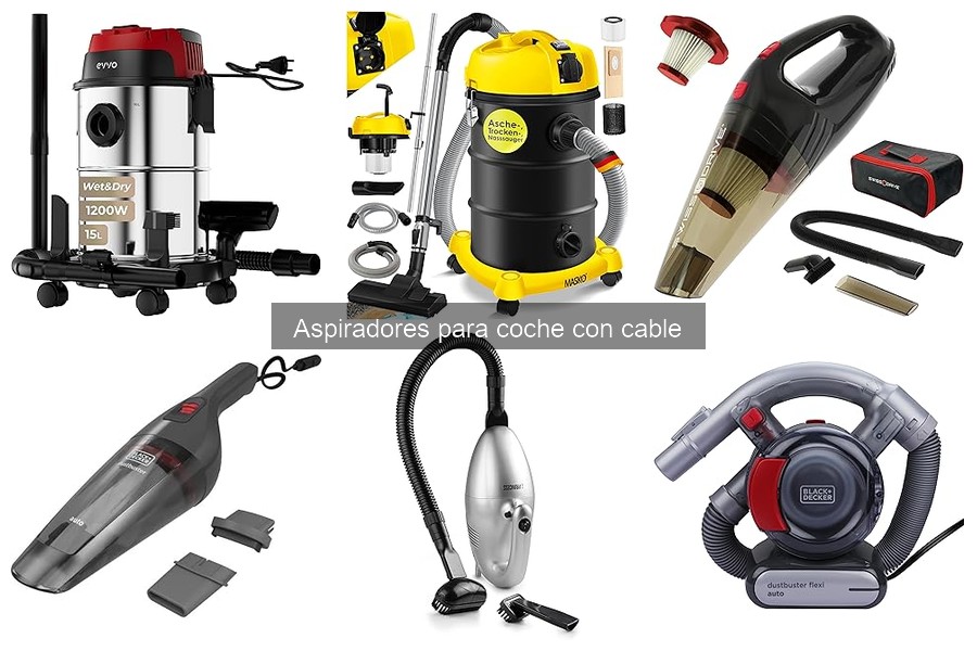 Cómo usar un aspirador para coche con cable de forma efectiva