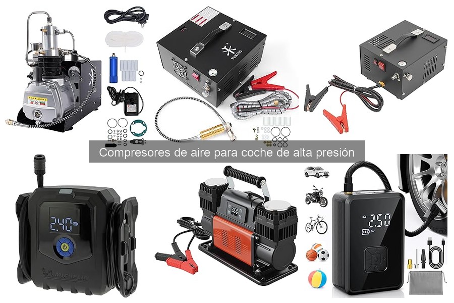 Cómo usar un compresor de aire de alta presión en tu coche