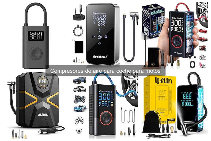 Cómo usar un compresor de aire para inflar neumáticos