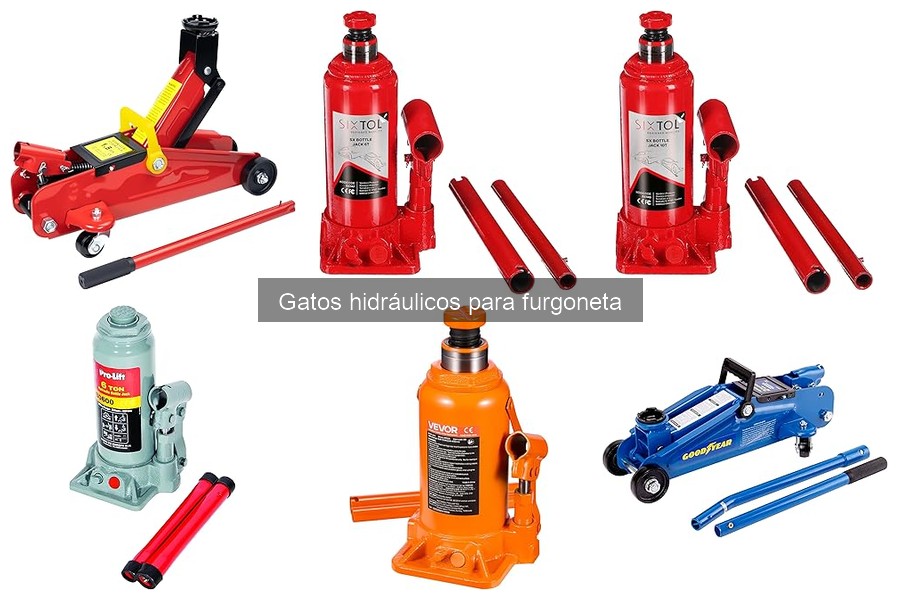 Cómo usar un gato hidráulico de forma segura para furgonetas