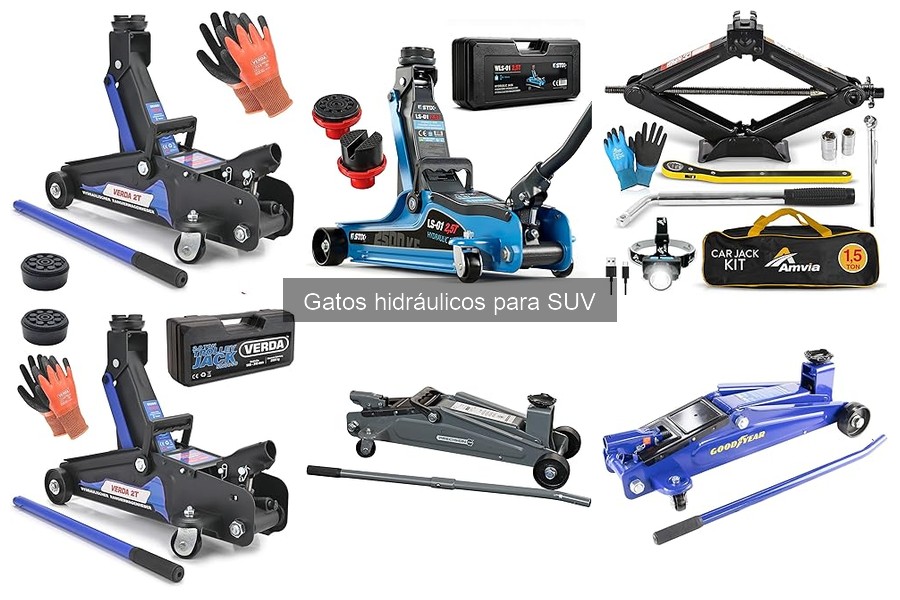 Cómo usar un gato hidráulico para SUV de forma segura