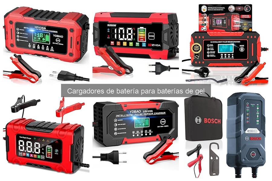 Cómo utilizar un cargador de batería para baterías de gel