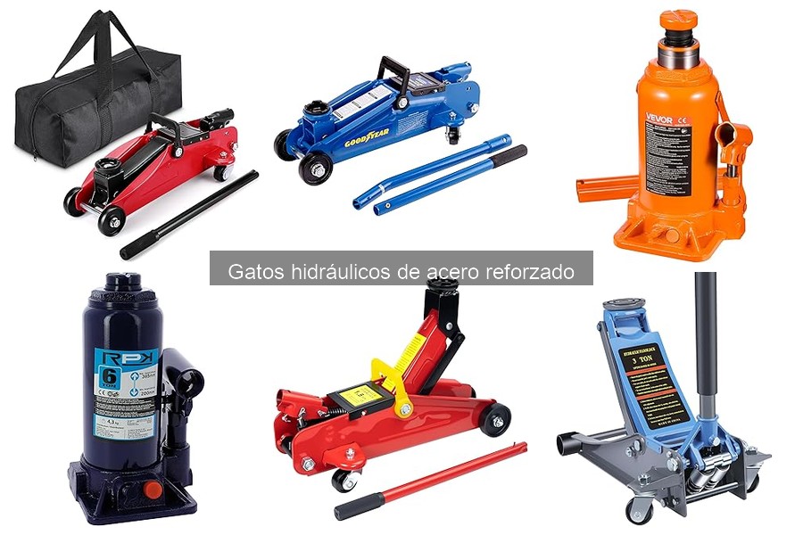 Cómo utilizar un gato hidráulico de acero reforzado correctamente