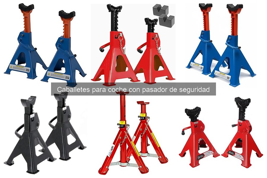 Comparativa: Caballetes con Pasador de Seguridad vs Sin Él