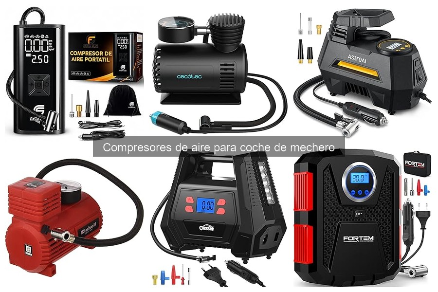 Comparativa: Compresores de Aire de Mechero vs. de Pie
