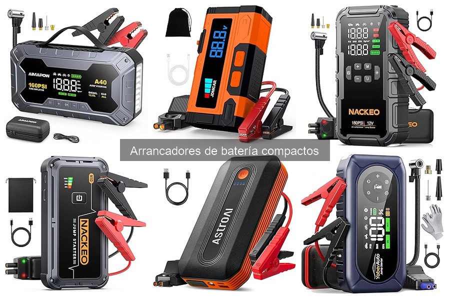 Comparativa de Arrancadores de Batería Compactos: ¡Descubre los Mejores!