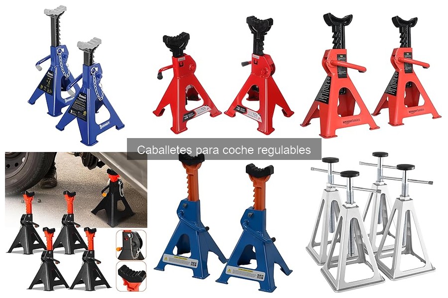 Comparativa de caballetes fijos y regulables para coche