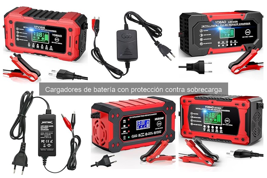 Comparativa de Cargadores de Batería: ¿Con o Sin Protección?