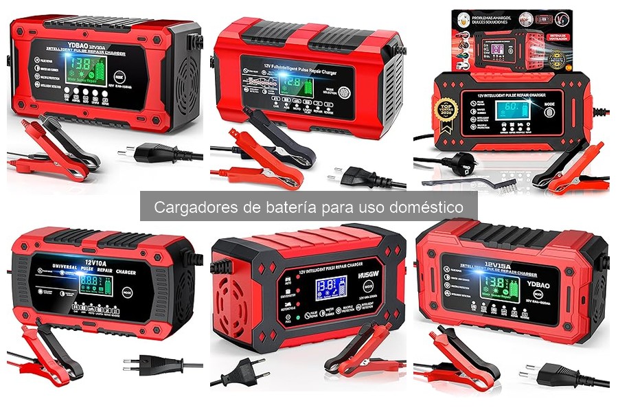 Comparativa de cargadores de batería para uso doméstico