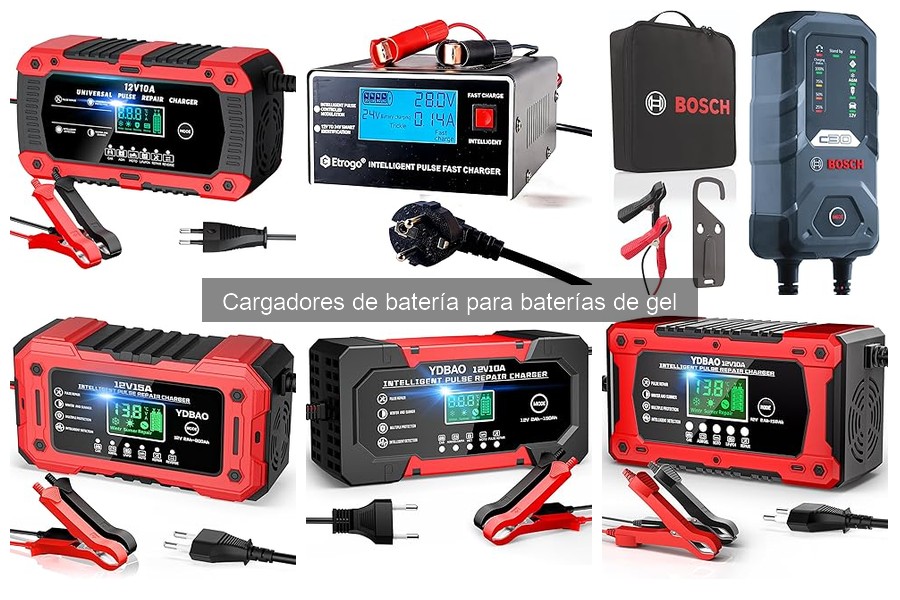 Comparativa de Cargadores para Baterías de Gel y Otros Tipos