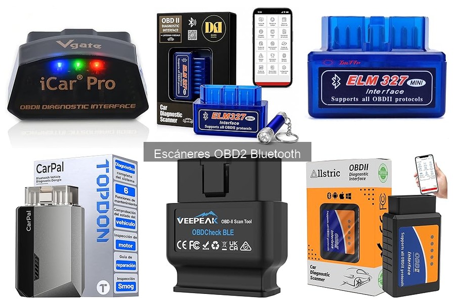 Comparativa de escáneres OBD2 Bluetooth por precio