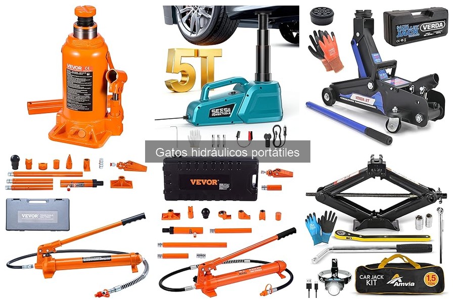 Comparativa de Gatos Hidráulicos Manuales vs Eléctricos