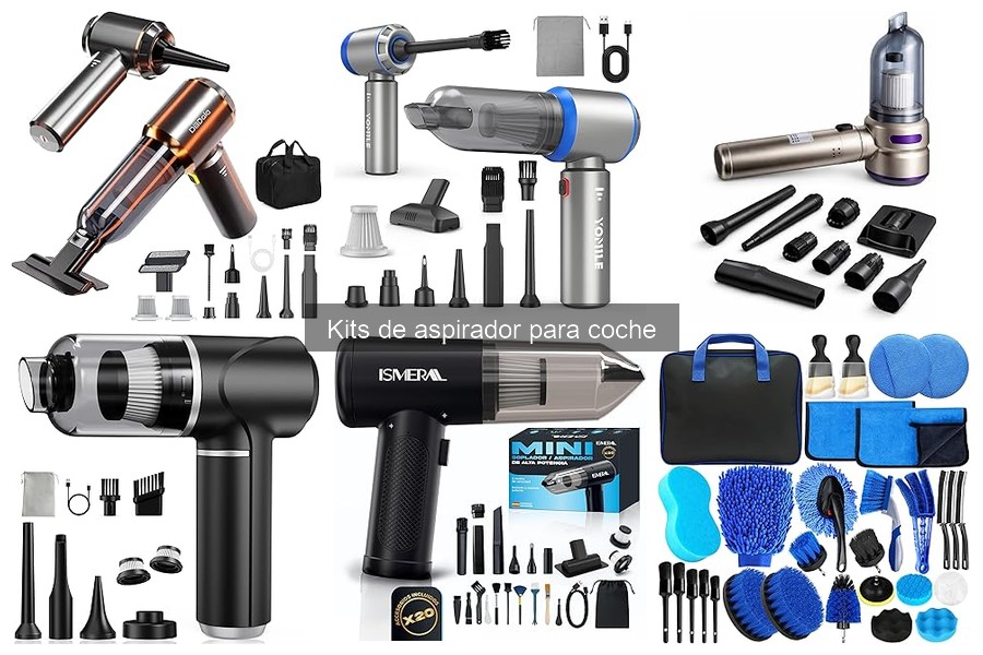 Comparativa de Kits de Aspirador para Coche: Mejores Marcas