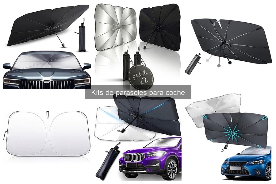 Comparativa de kits de parasoles para coche: marcas y precios