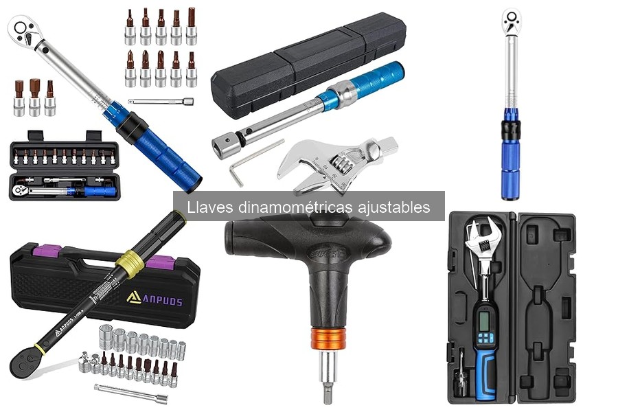 Comparativa de llaves dinamométricas ajustables de marcas reconocidas