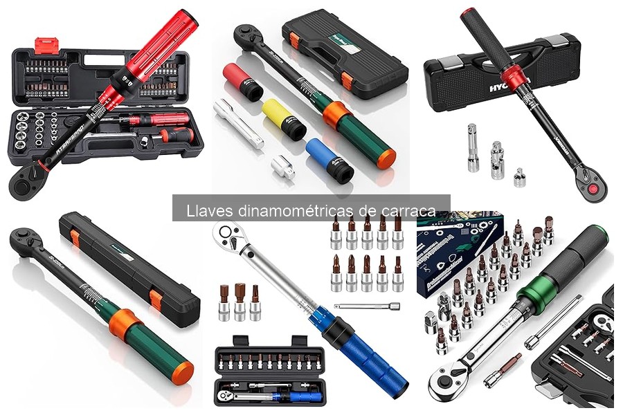 Comparativa de llaves dinamométricas de carraca según precio