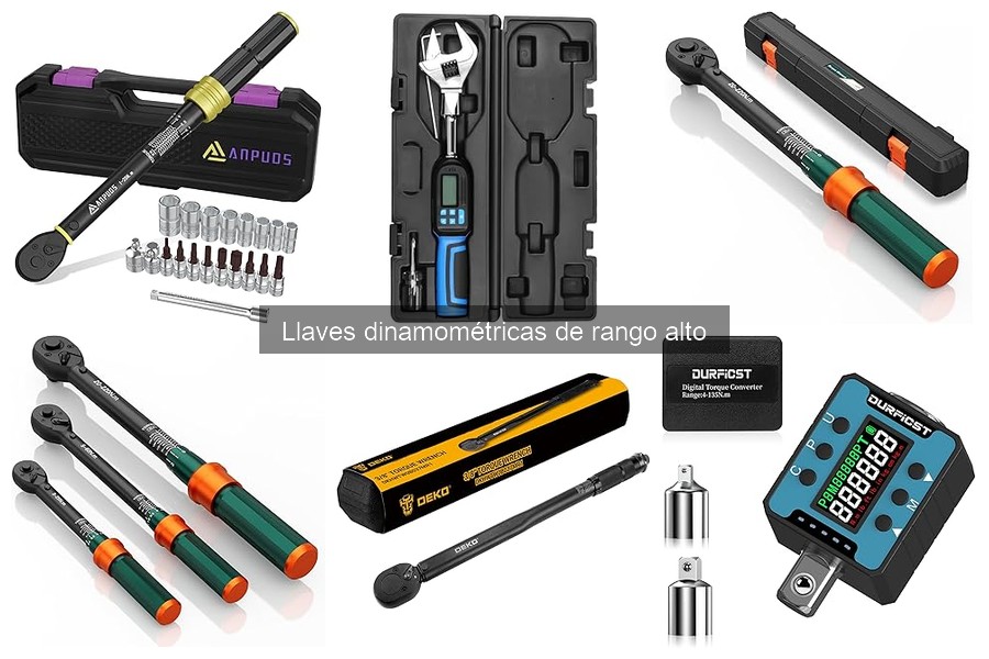 Comparativa de llaves dinamométricas: manual vs. electrónica