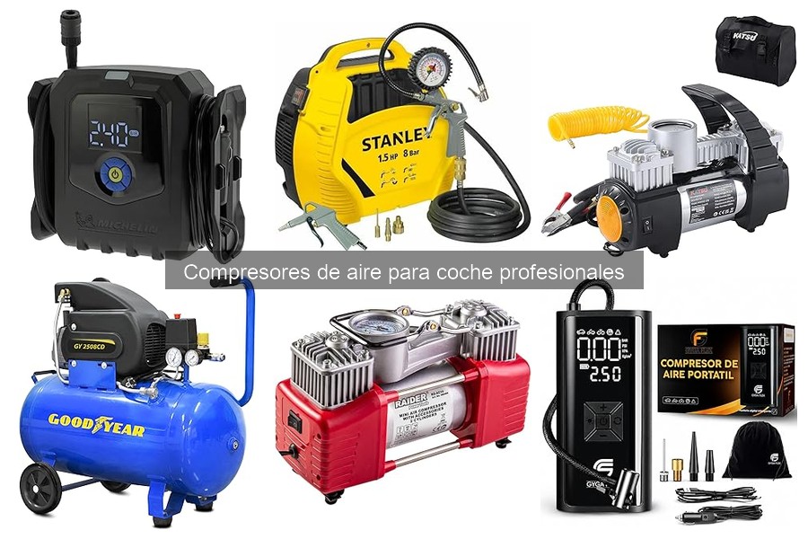Comparativa de los Mejores Compresores de Aire para Coche
