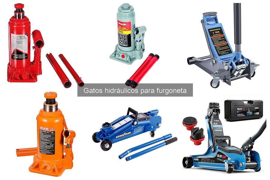 Comparativa: Gatos hidráulicos manuales vs. eléctricos para furgonetas