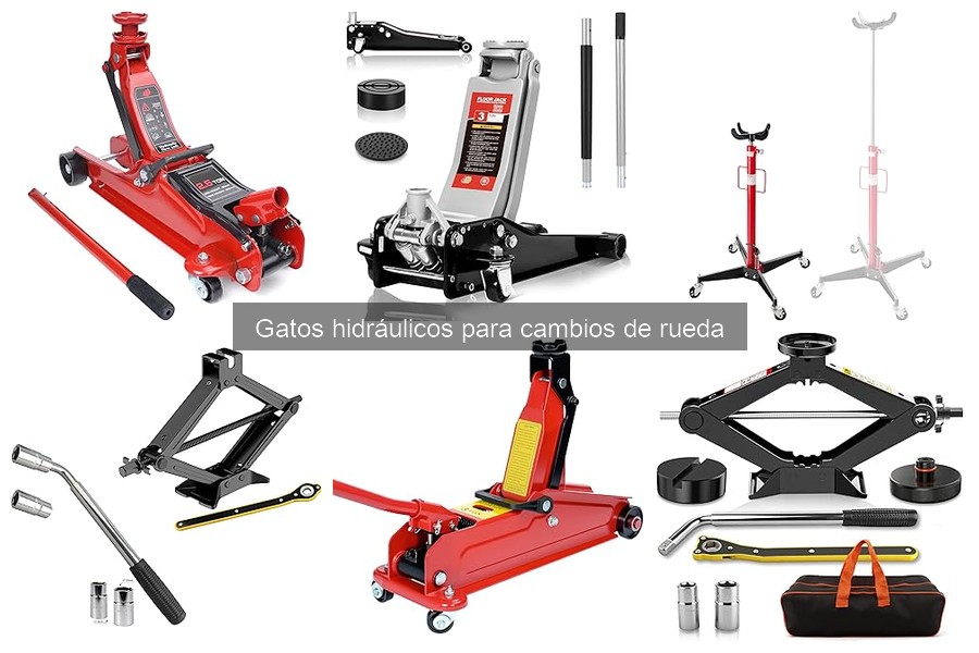 Comparativa: Gatos hidráulicos vs. manuales para coches