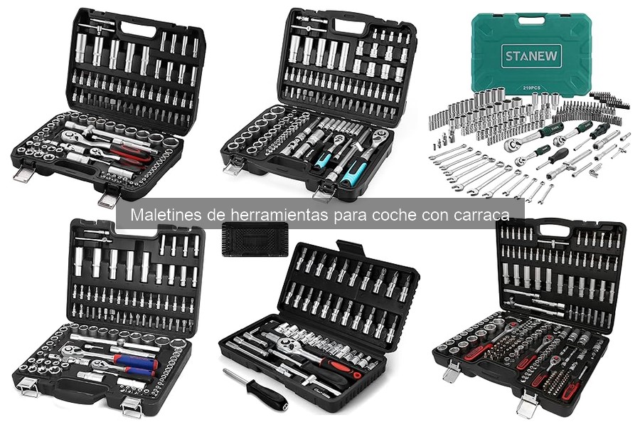 Comparativa: Maletines de herramientas con y sin carraca