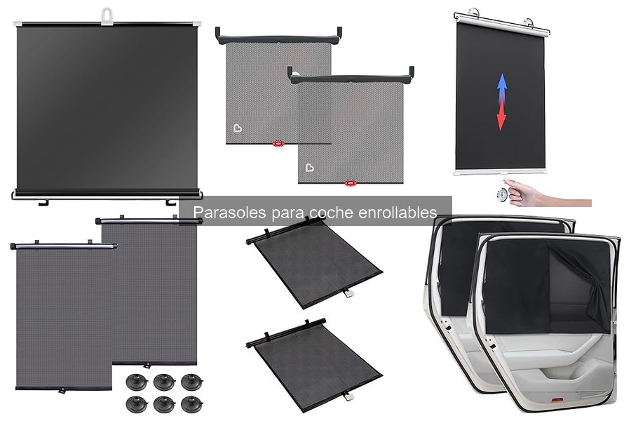 Comparativa: Parasoles Enrollables vs Fijos para Coche