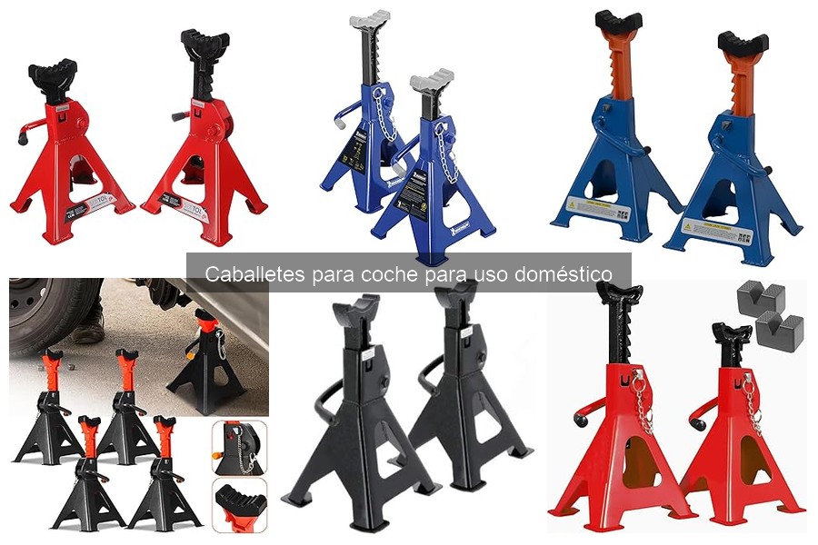 Consejos de seguridad al usar caballetes para coche