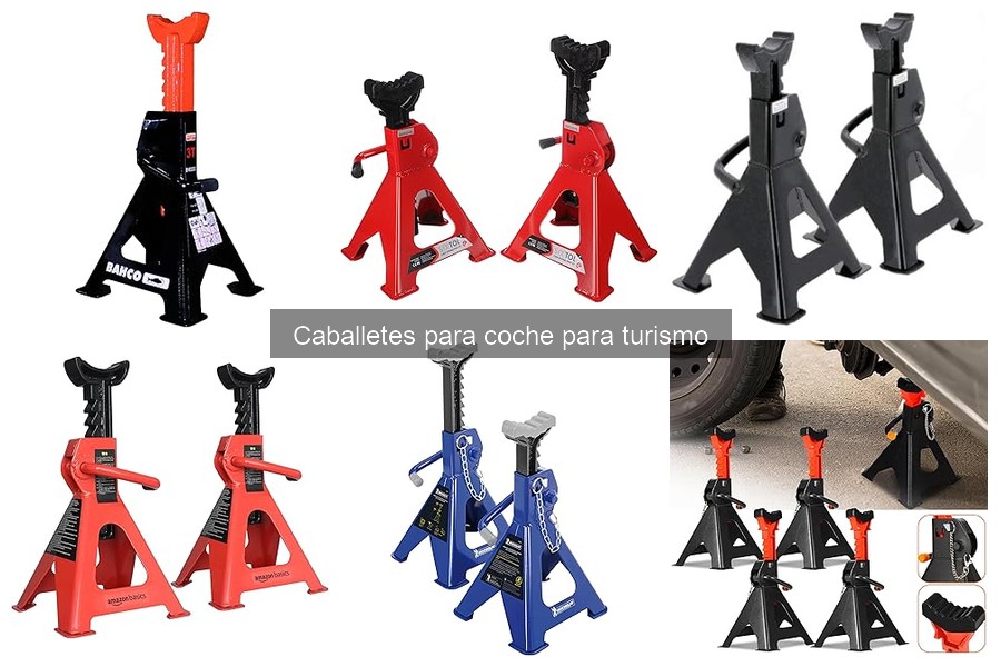 ¿Cuál es el peso máximo que soporta un caballete para coche?