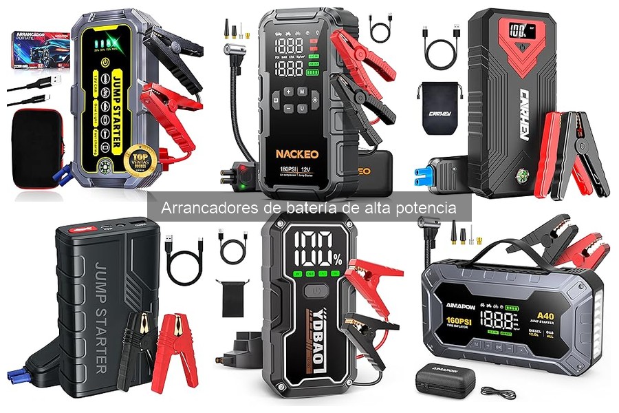 Dónde comprar arrancadores de batería de alta potencia en oferta