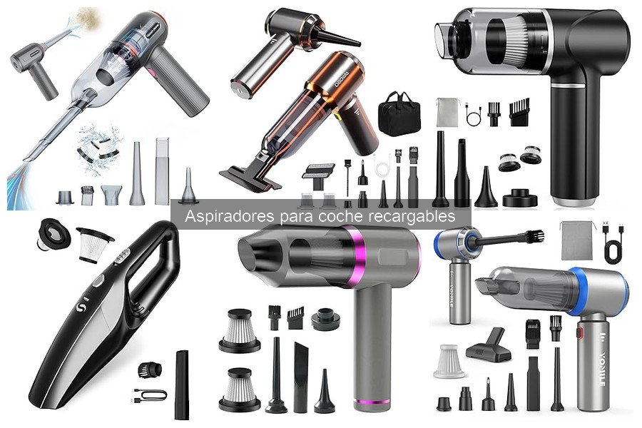 Dónde comprar aspiradores recargables para coche al mejor precio