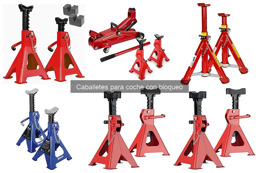 Dónde comprar caballetes para coche con bloqueo al mejor precio