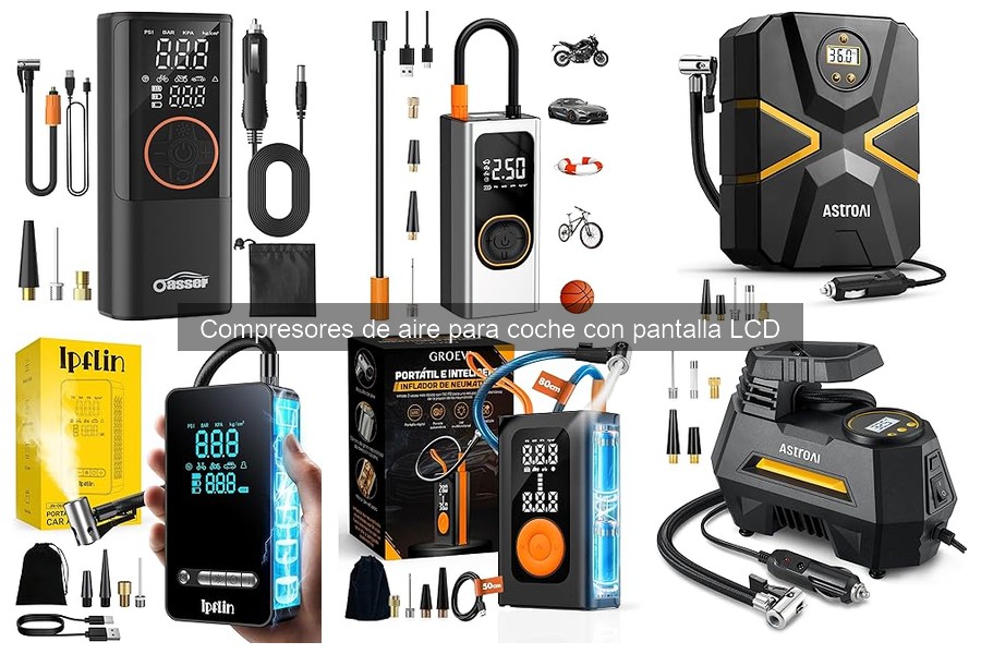 Dónde comprar compresores de aire para coche con pantalla LCD