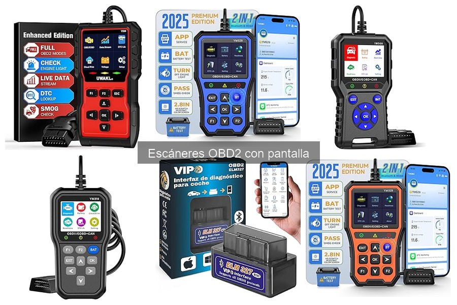 Dónde comprar escáneres OBD2 con pantalla al mejor precio