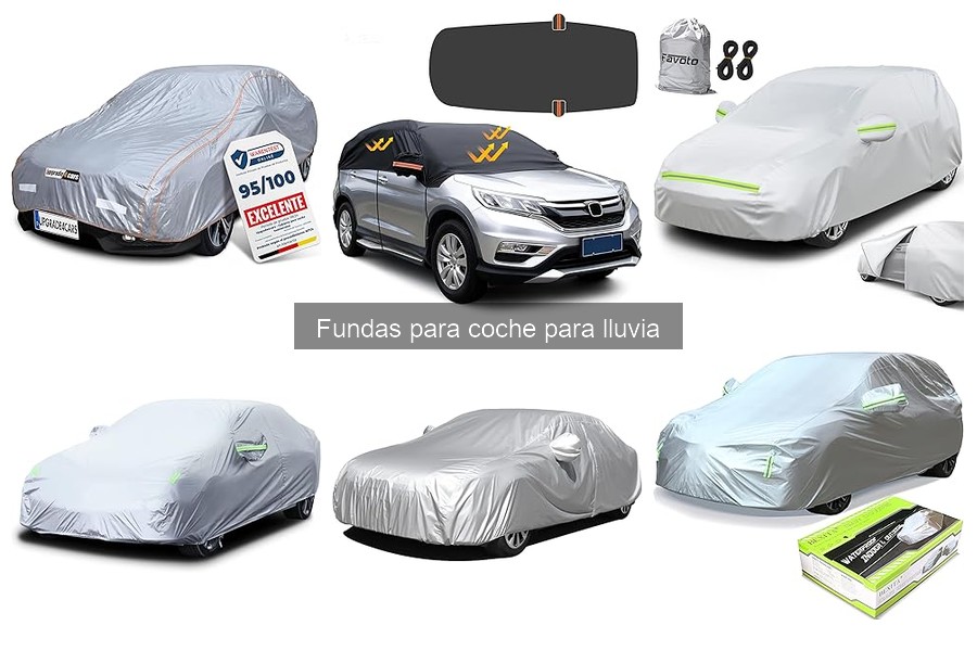 Dónde comprar fundas para coche para lluvia: Tiendas y ofertas