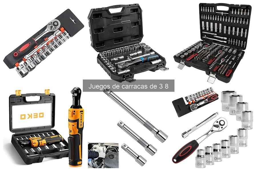 Dónde comprar juegos de carracas de 3/8