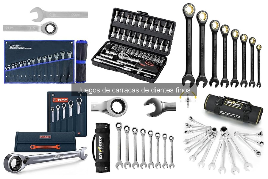 Dónde comprar juegos de carracas de dientes finos a buen precio