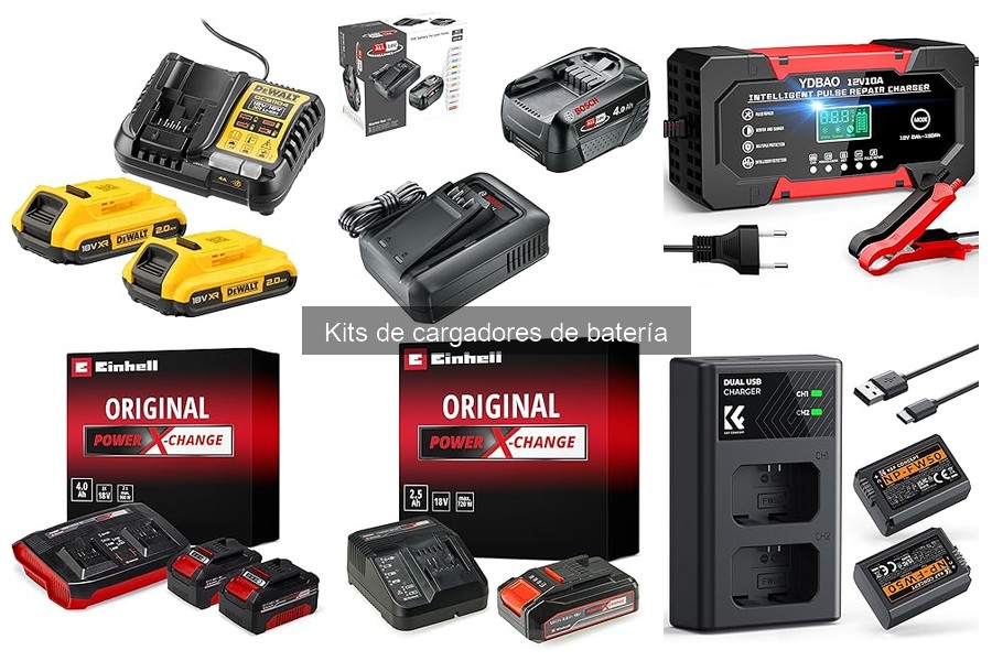 Dónde comprar kits de cargadores de batería: precios y ofertas