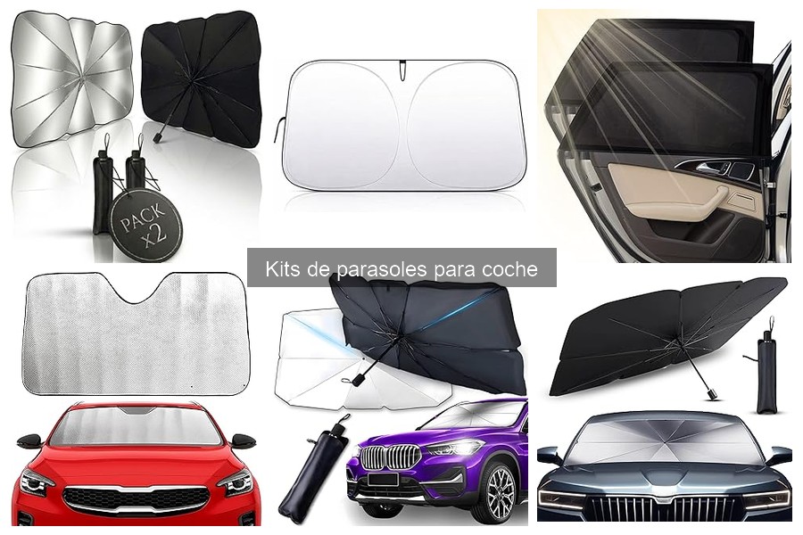 Dónde comprar kits de parasoles para coche en oferta
