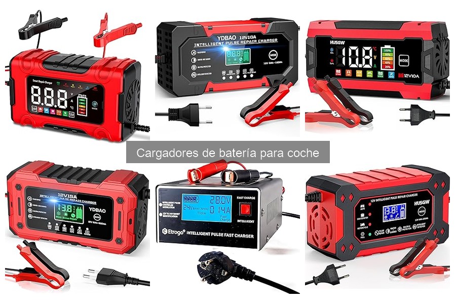 Dónde comprar los mejores cargadores de batería para coche