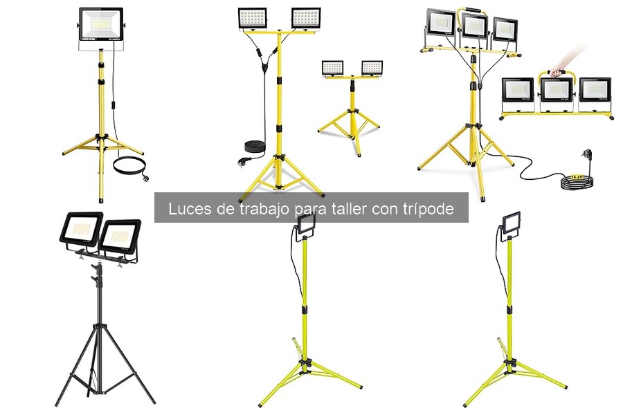 Dónde comprar luces de trabajo con trípode al mejor precio