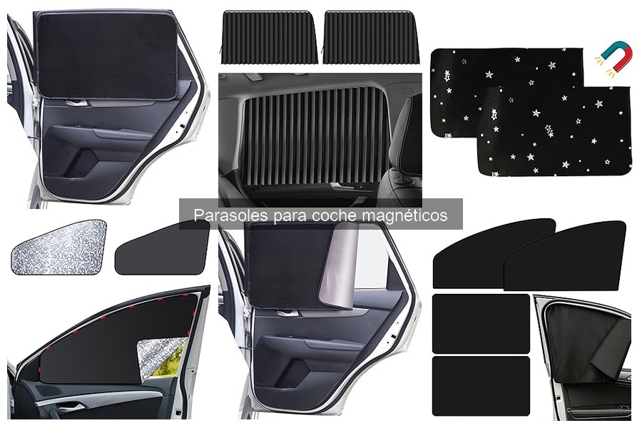Dónde comprar parasoles magnéticos para coche: mejores opciones