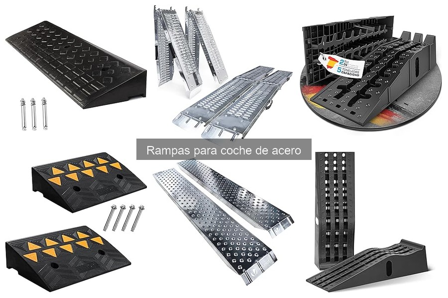 Dónde comprar rampas para coche de acero: mejores opciones