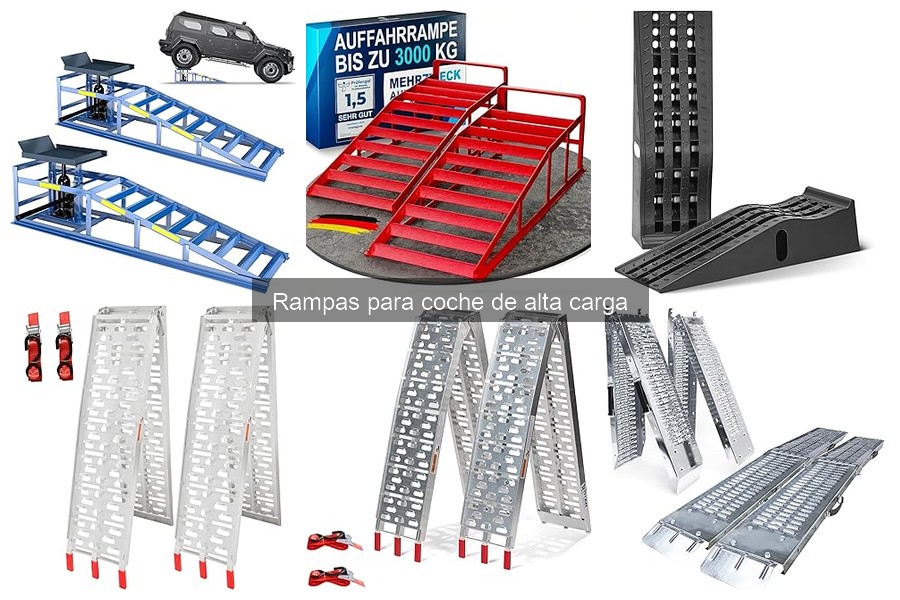Dónde comprar rampas para coche de alta carga de forma segura