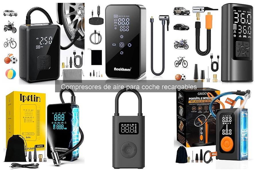 Eficacia de los compresores de aire recargables para coches
