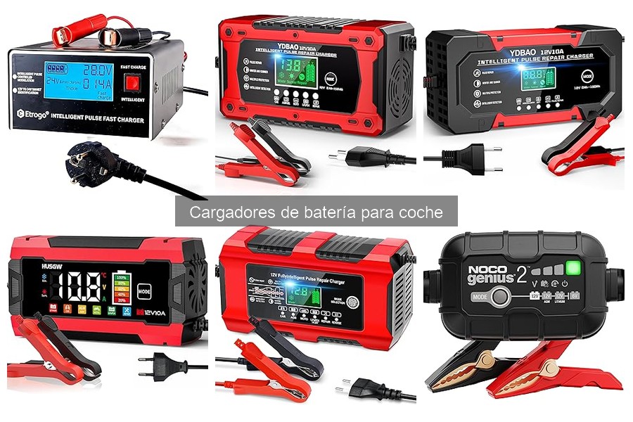 Errores comunes al cargar la batería del coche