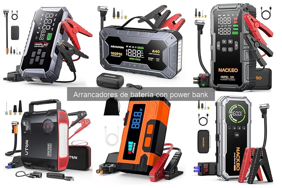 Errores comunes al usar arrancadores de batería con power bank