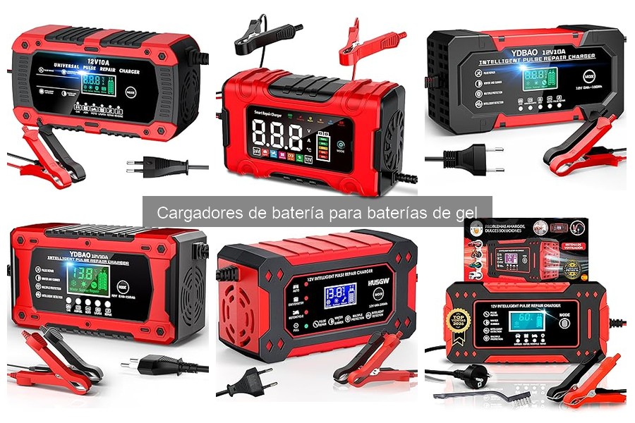 Errores comunes al usar cargadores para baterías de gel