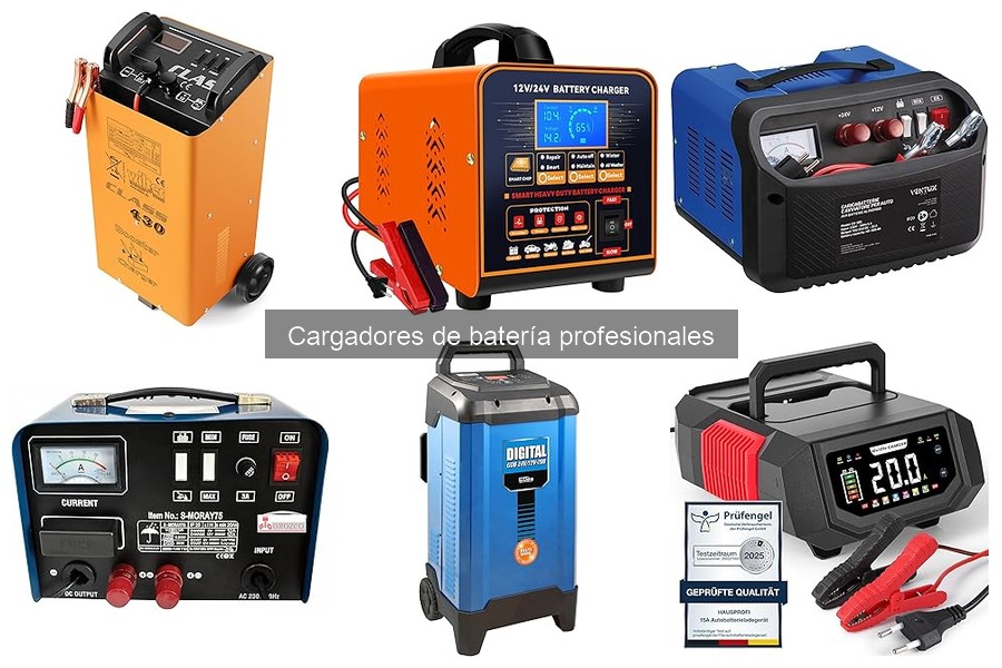 Especificaciones Clave para Cargadores de Batería Profesionales