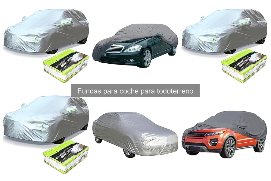 Fundas para coche todoterreno: Camping y viajes seguros