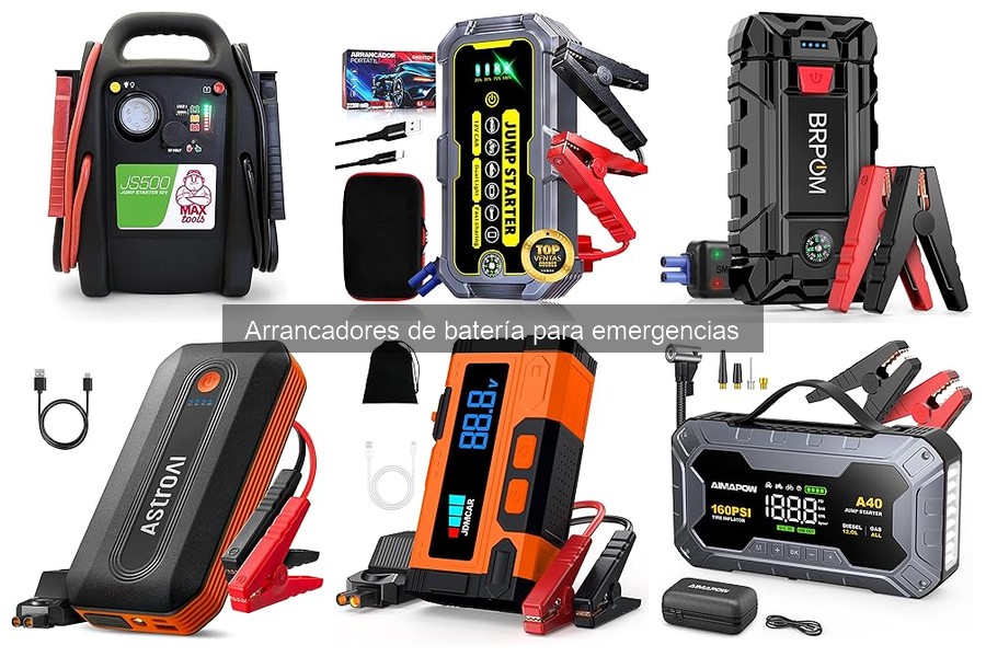 Guía de compra de arrancadores de batería para emergencias